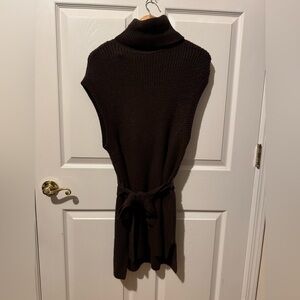 Zara Chocolate Knit Sweater